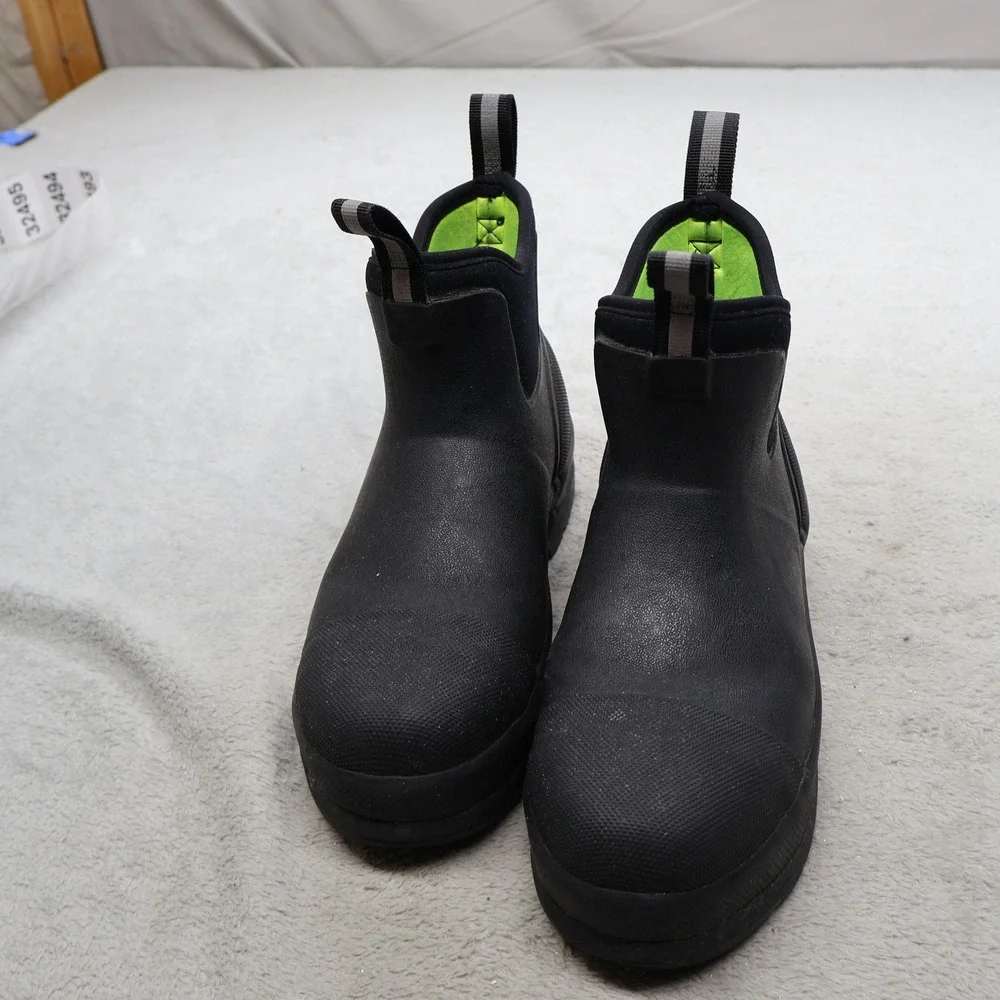 Muck Unisex M6 W7 Work Boots Black Classic Chelsea Ankle Waterproof 070021